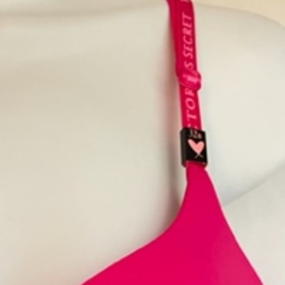 Victoria's Secret Fuschia 32B underwire padded bra NWT - Picture 3 of 3